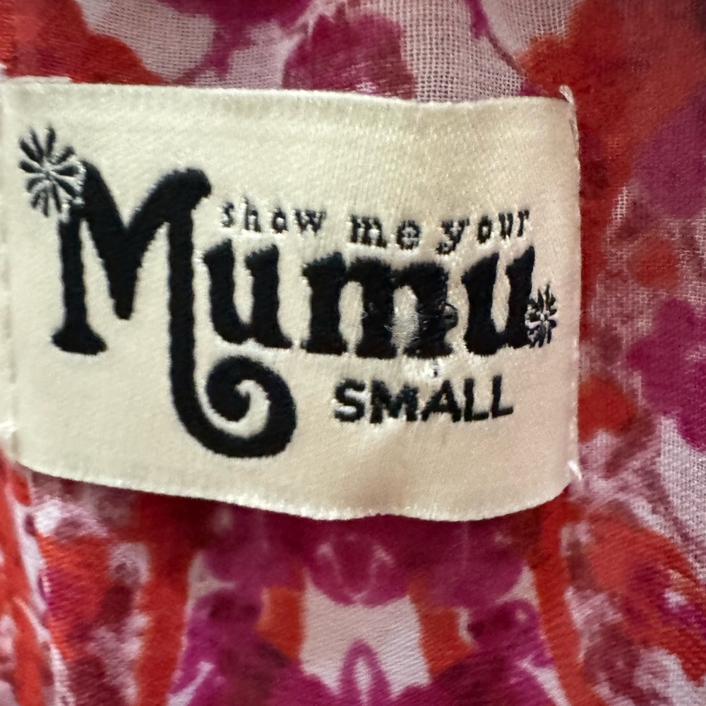 Show Me Your Mumu Womens S Romper Rosarita OFF-THE-SHOULDER Pomegranate … - Picture 5 of 10